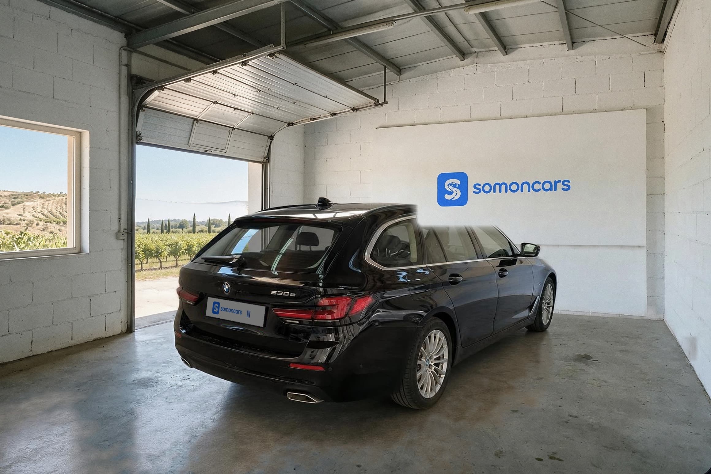BMW 530e Touring, foto del anuncio